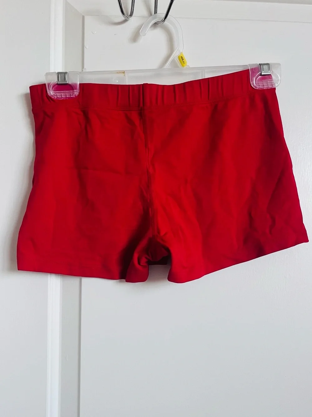 ASICS Women's Red Spandex Shorts - Picture 3 of 10